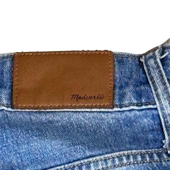 Madewell The Perfect Vintage Full-Length Jean Distressed Wash Blue Denim Size 25 - Picture 10 of 12